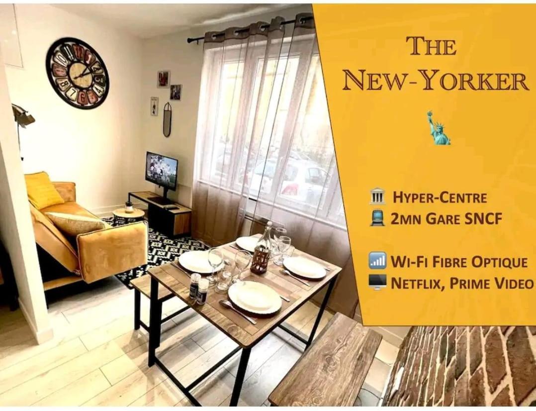 The New-Yorker - Hyper Centre- 2Mn Gare Sncf - Wi-Fi Netflix Gratuit Apartment Niort Bagian luar foto